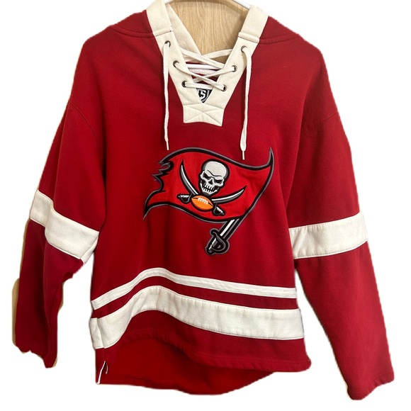 OTS Other - NFL Tampa Bay Buccaneers “Hockey Style” Sweatshirt | Brand: OTS| Men’s Size M